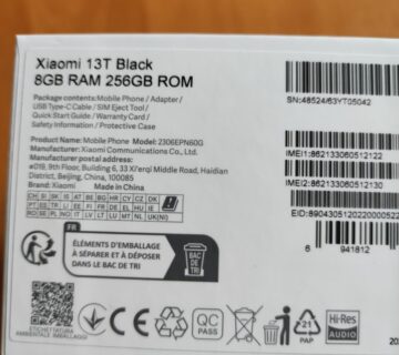 Mobitel Xiaomi 13t Black 8/256 - cover