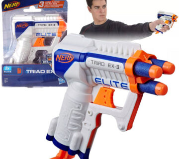 Nerf pištolj N-Strike Triad - cover