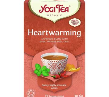 Yogi Tea Heartwarming Ayurvedski biljni čaj, 17×1,8 g - cover