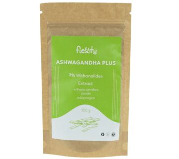 Flexity Ashwagandha Plus 7% prah (korijen) 100 g - cover