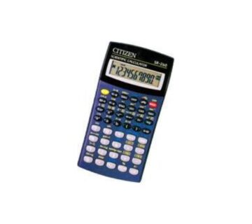 Kalkulator tehnički 10+2 mjesta 165 funkcija Citizen SR-260N blister - cover