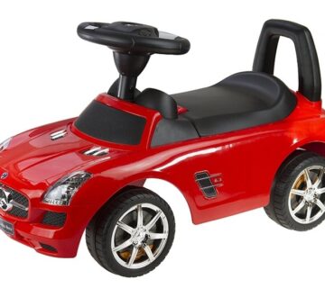 Dječja guralica auto Mercedes SLS AMG crveni - cover