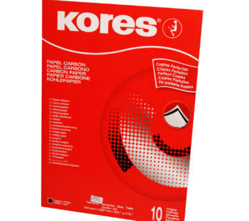 Indigo papir – crni (karbon) KORES 1200 - cover