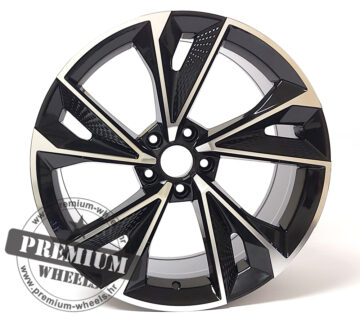 ALU FELGA AUDI 5X112 18″ ABY1566CP ET35 CRNA POLIRANA - cover