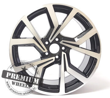 ALU FELGA VW 5X112 19″ WBY1154CP ET45 CRNA POLIRANA - cover