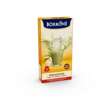 Borbone NESPRESSO PISTACCHIO instant napitak s okusom bijele čokolade i pistacije - cover