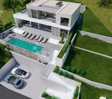  RIJETKOST NA TRŽIŠTU!!!! Zemljište sa građevinskom dozvolom,prijavljenom gradnjom i PREKRASNIM POGLEDOM NA MORE - cover