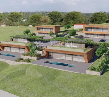 ODLIČAN PROJEKT S GRAĐEVINSKOM DOZVOLOM ZA GRADNJU 4 VILLE - cover