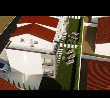 Stan u prizemlju novogradnje 92m2,  sa dvorištem 95m2, NA OTOKU VIRU - cover