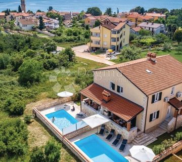 Umag okolica, prekrasna dvojna kuća 300 metara od mora! - cover
