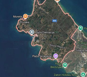 Atraktivno građevinsko zemljište 613 m² u Privlaci – Idealno za obiteljski dom ili turističku izgradnju - cover