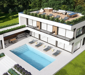 VILLA S BAZENOM I PREKRASNIM POGLEDOM NA MORE!! - cover
