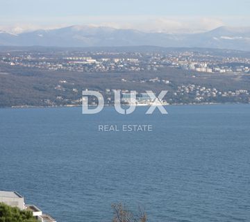 OPATIJA- stan 110m2 DB+3S s panoramskim pogledom na more + okućnica - cover