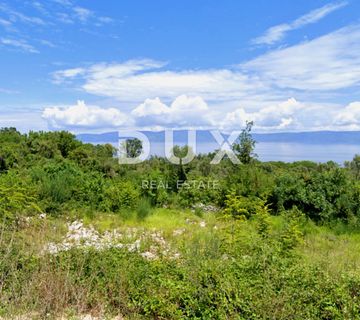 ISTRA, RABAC - Urbanizirano građevinsko zemljište s pogledom na more - cover