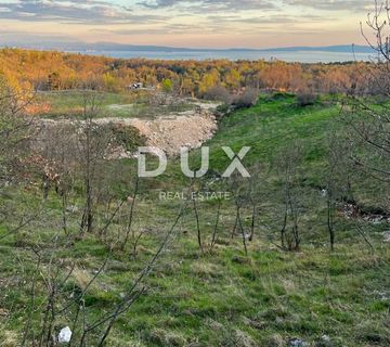 RIJEKA, DRENOVA - građevinsko zemljište od 7551m2 s pogledom na more - cover