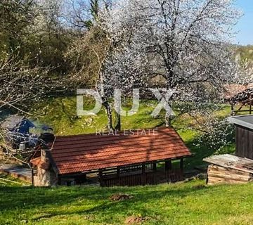 OGULIN, OKOLICA - Građevinsko zemljište 2.604 m2 s kućom i priključcima - cover