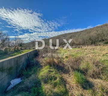 OPATIJA, POBRI – građevinsko zemljište od 1120m2 s pogledom na more, blizu Opatije - cover