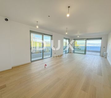 OPATIJA, CENTAR - moderan stan u novogradnji s pogledom na more, zajednički bazen, garaža  - cover