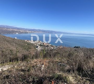 OPATIJA ,KOLAVIĆI- građ. zemljište, 1017 m2, PANORAMSKI POGLED NA MORE!!! - cover