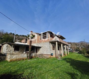 OPATIJA, OPRIĆ - Samostojeća kuća s pogledom na more! 1100m2 zemljište, PRILIKA! - cover