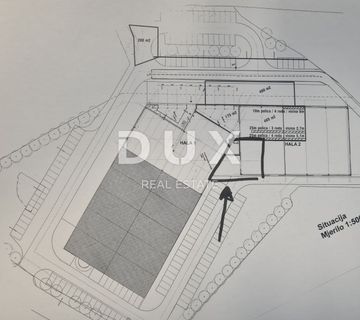 VIŠKOVO, MARINIĆI- poslovno skladišni prostor 180m2 + vanjski prostor 180m2 - cover
