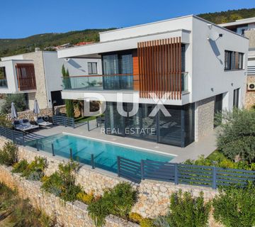 CRIKVENICA - luksuzna vila u Crikvenici s grijanim bazenom te panoramskim pogledom na more i Kvarner - cover