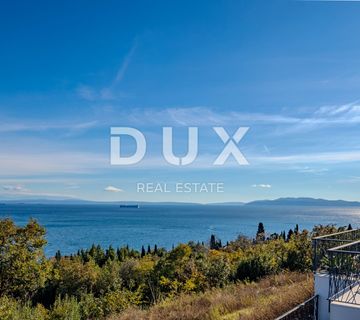 OPATIJA, CENTAR – luksuzna etaža od 300m2 u novogradnji s garažom, panoramski pogled na more - cover