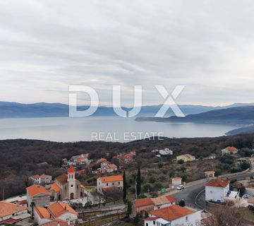 OTOK KRK, RISIKA - Građevinsko zemljište s otvorenim pogledom na more - cover