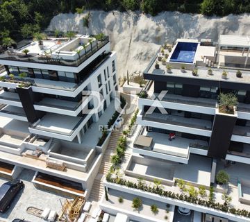 OPATIJA, CENTAR - 137m2 prestižni objekt u vrhunskoj novogradnji, panoramski pogled na more - cover