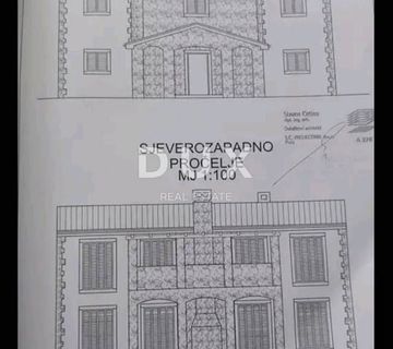 ISTRA, VALTURA - Zemljište s građevinskom dozvolom za kuću s bazenom - cover