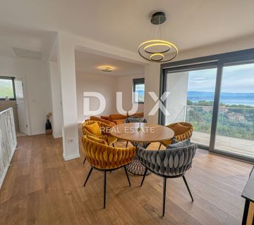 OPATIJA, IKA - prekrasan stan u novogradnji 105m2 + panoramski pogled na more - cover