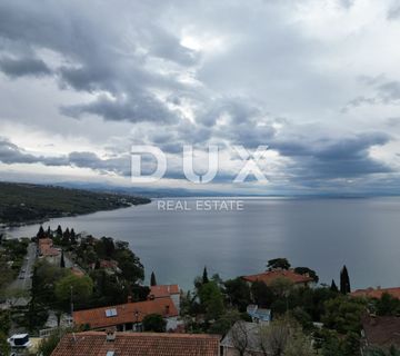 VOLOSKO, OPATIJA- stan 103m2 prizemlje s panoramskim pogledom na more + okoliš  - cover