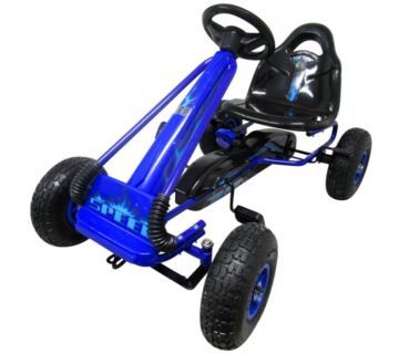 Dječji karting G3 na pedale plavi - cover