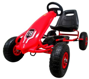 Dječji karting G4 na pedale crveni - cover