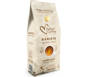 Barista Espresso Crema Italian Coffee kava u zrnu 1kg - cover