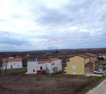 Istra, Višnjan - Građevinsko zemljište s pogledom na more - cover