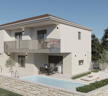 OTOK KRK-MALINSKA novogradnja moderna villa  - cover