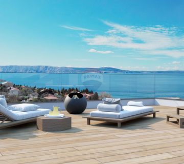 Novi Vinodolski,Klenovica-penthouse u novogradnji 100m od mora - cover