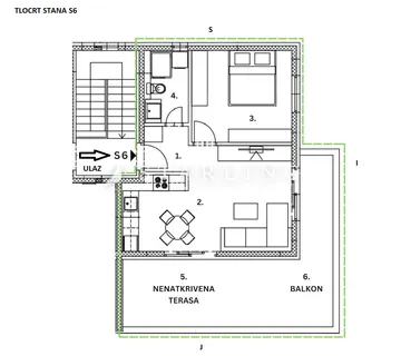 STAN S6, NOVOGRADNJA, PRODAJA, ZAGREB, DONJA KUSTOŠIJA, 51 m2, 2-soban - cover