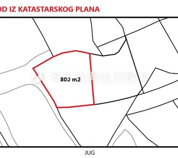 GRAĐEVINSKO ZEMLJIŠTE, PRODAJA, KRK, 800 m2 - cover