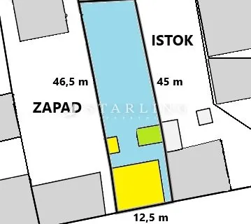 GRAĐEVINSKO ZEMLJIŠTE, PRODAJA, ZAGREB, ČRNOMEREC, KUSTOŠIJA, ILICA, 585 m2 - cover