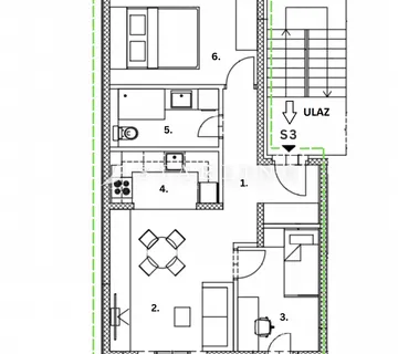 STAN S3, NOVOGRADNJA, PRODAJA, ZAGREB, DONJA KUSTOŠIJA, 53 m2, 3-soban - cover