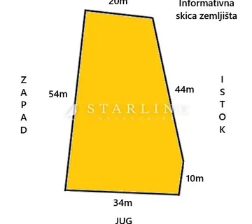 GRAĐEVINSKO ZEMLJIŠTE, PRODAJA, IGRIŠĆE, JAKOVLJE, 1501 m2 - cover