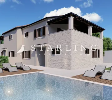 KUĆA S BAZENOM, NOVOGRADNJA, PRODAJA, POREČ, 170m2 - cover