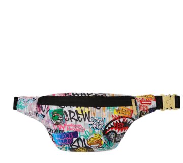Torbica za oko struka Sprayground | Sip The Rizz Cream Crossbody - cover
