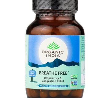 Organic India kapsule B free kapsule 60 kom astma, kašalj, podrška plućima - cover