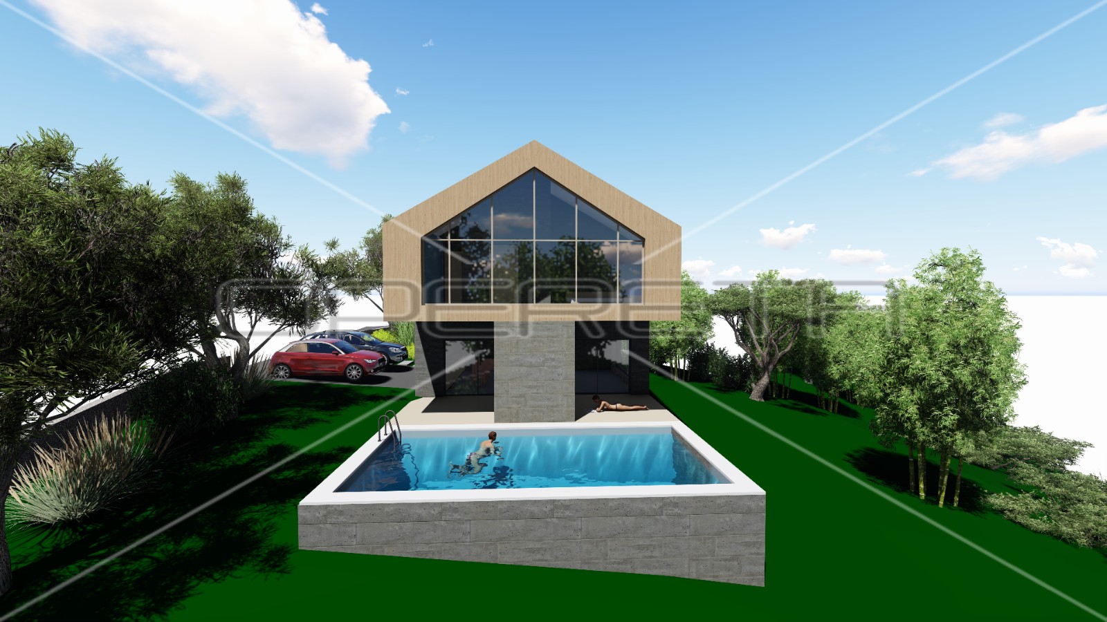 Ekskluzivna vila u prirodi 230m2 uz rijeku Kupu s bazenom i velikom okućnicom, 1 - cover