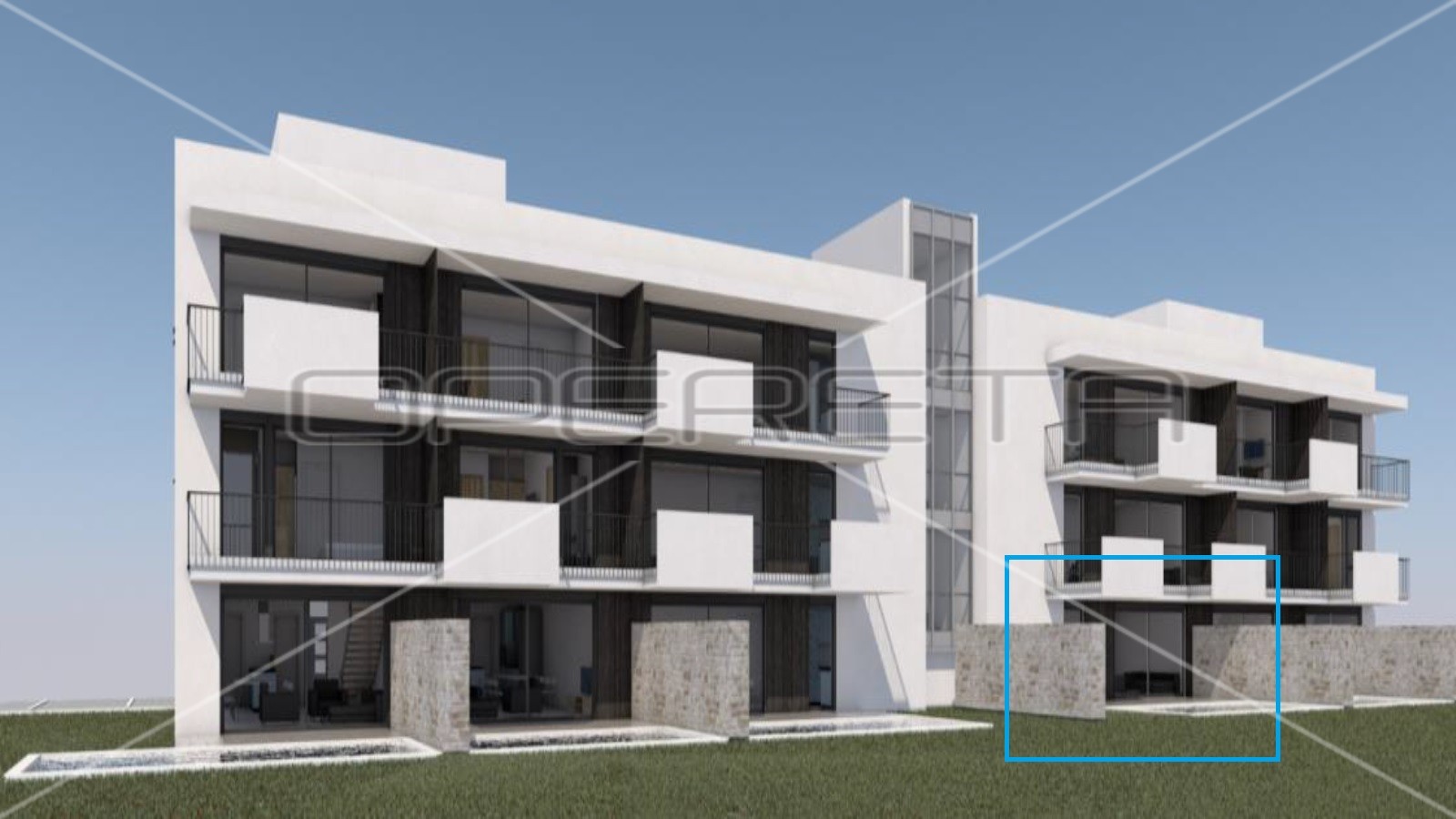 Stan u novogradnji površine 190,41m2, Privlaka, Zadar - cover